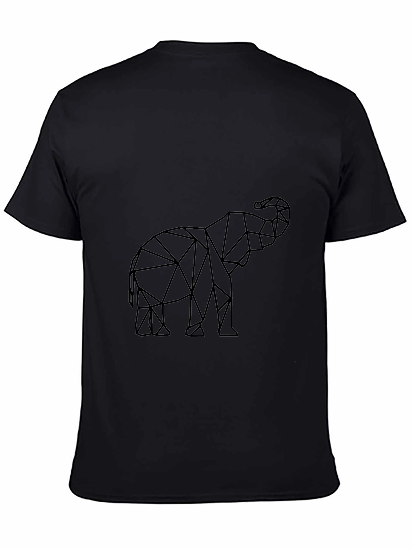 Geometric Elephant Graphic Tee
