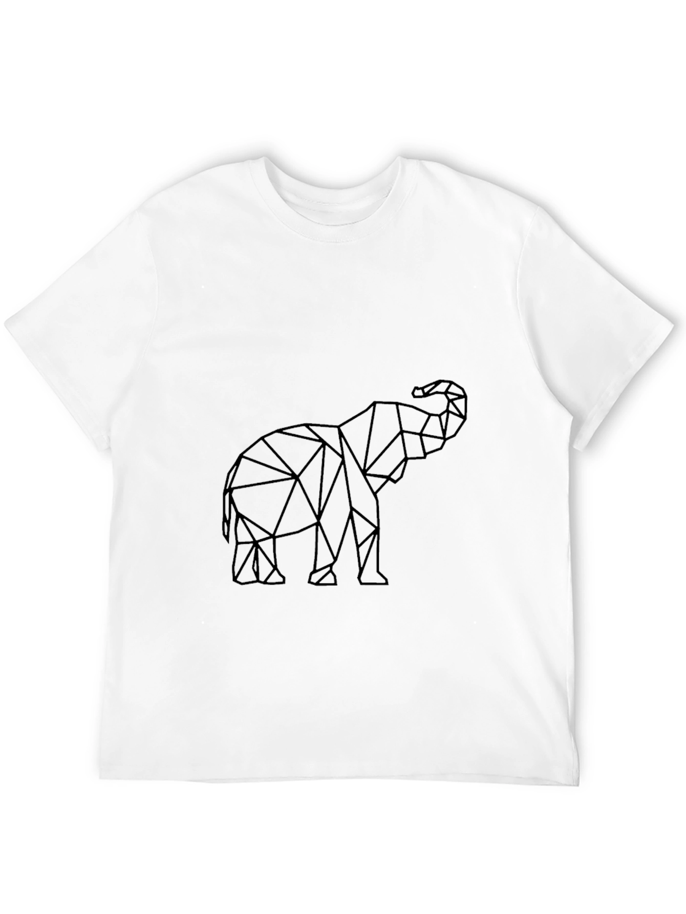 Geometric Elephant Graphic Tee