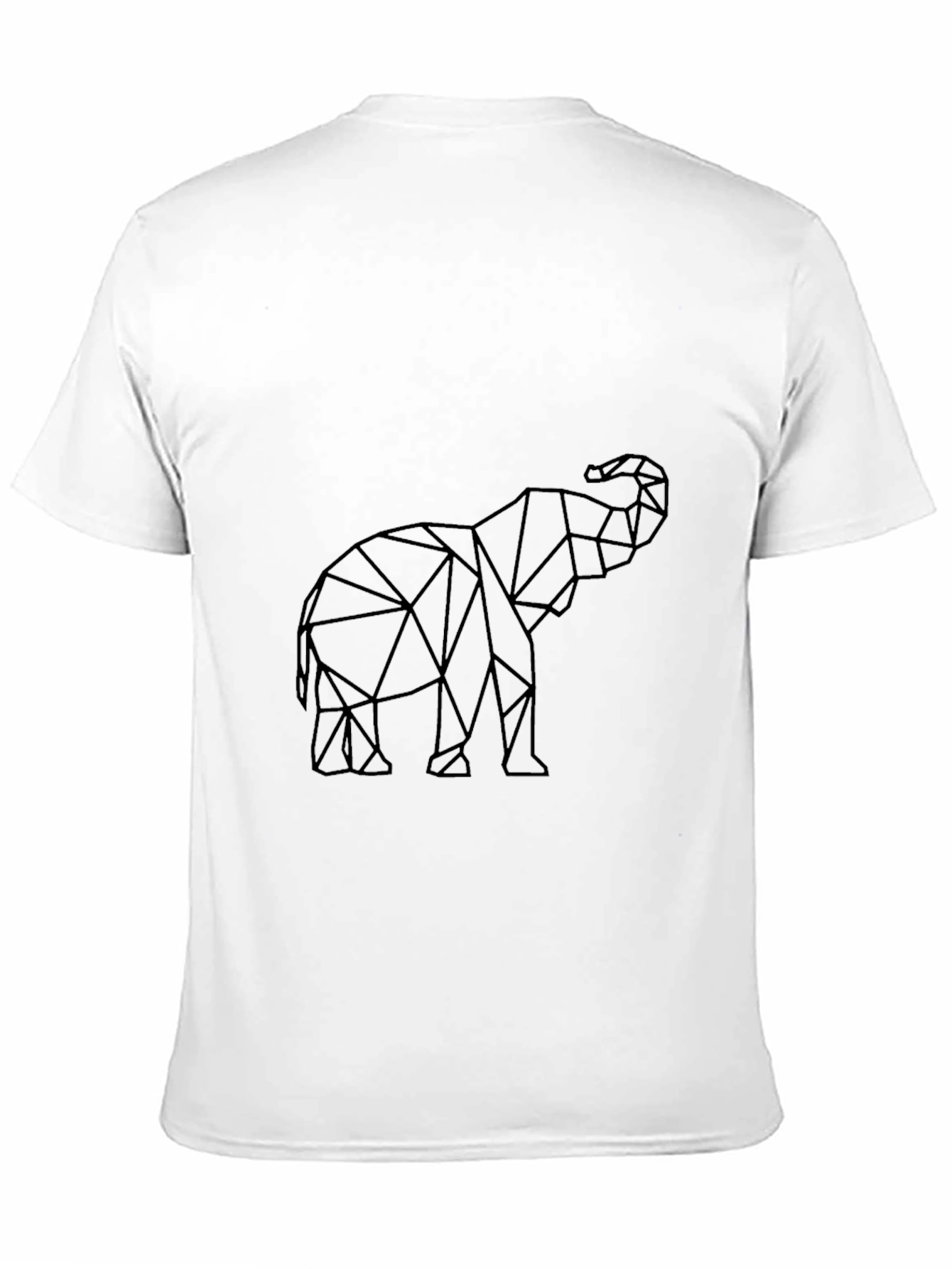 Geometric Elephant Graphic Tee