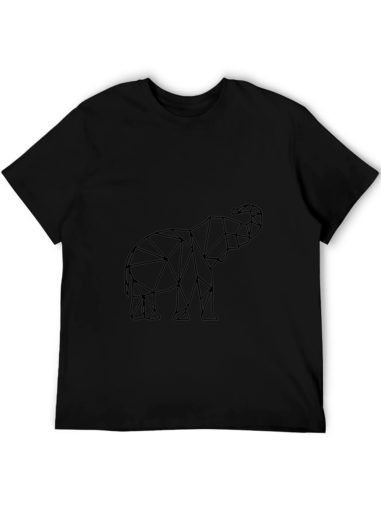 Geometric Elephant Graphic Tee