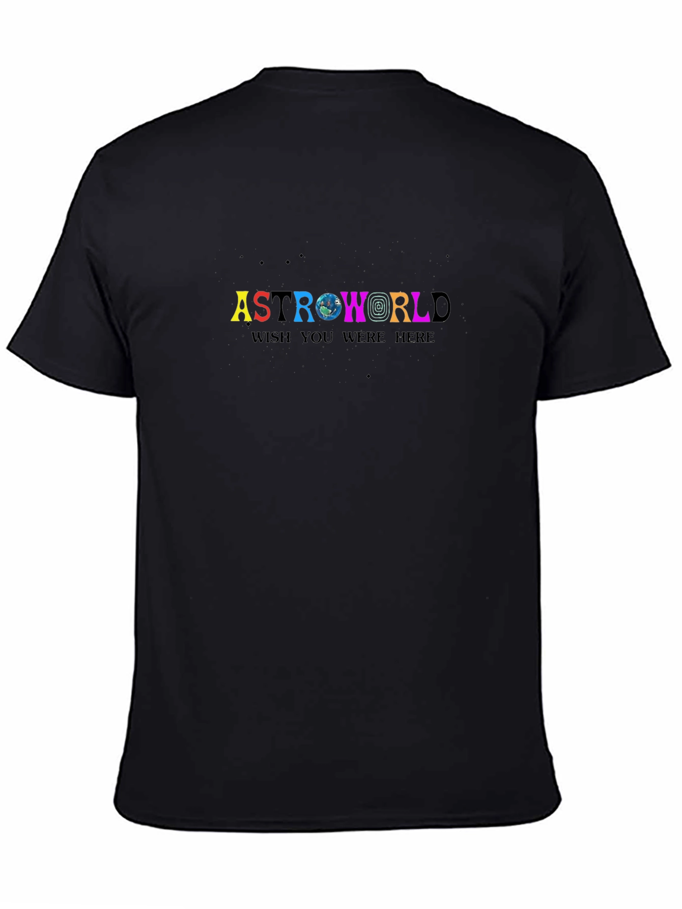 Astroworld Wish You Were Here Black T-Shirt