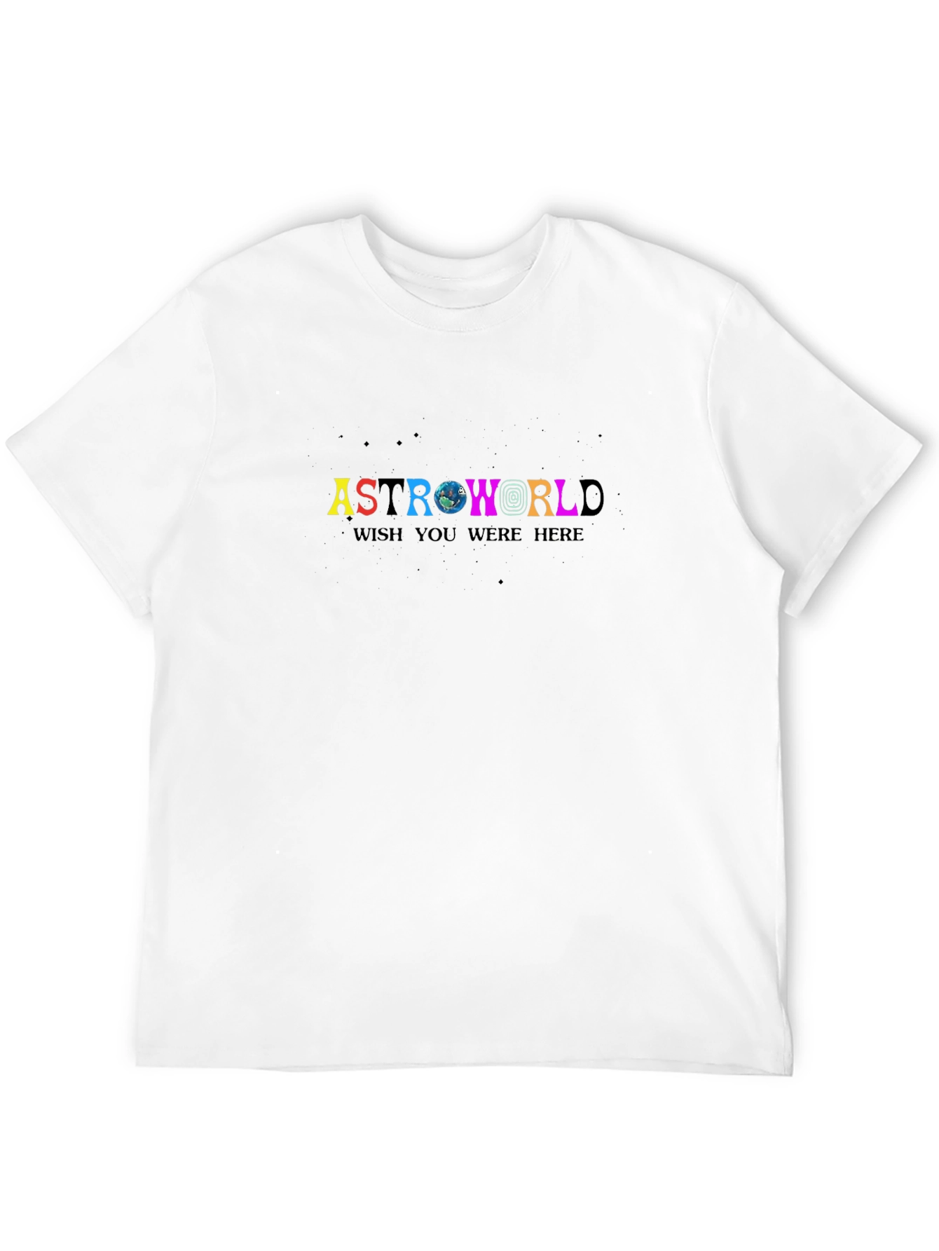 Astroworld Wish You Were Here Black T-Shirt