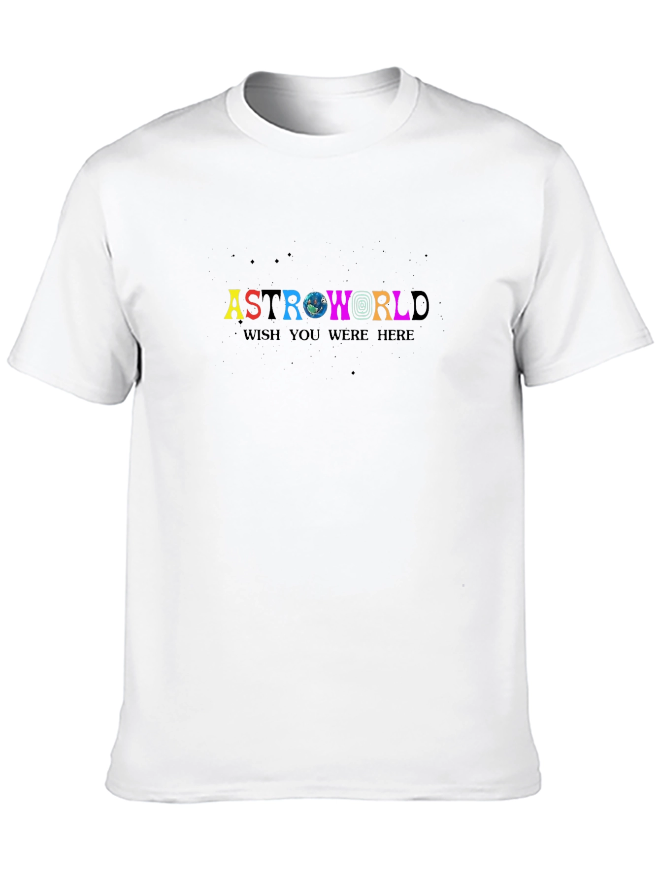 Astroworld Wish You Were Here Black T-Shirt
