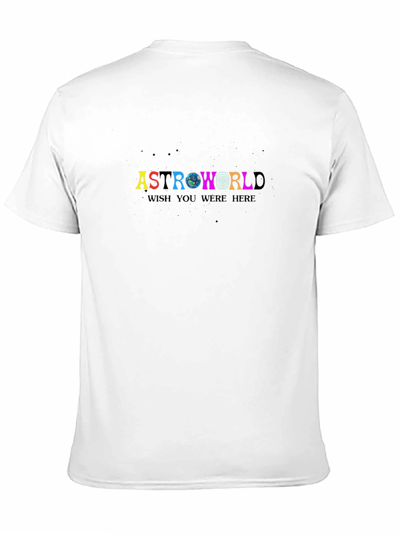Astroworld Wish You Were Here Black T-Shirt
