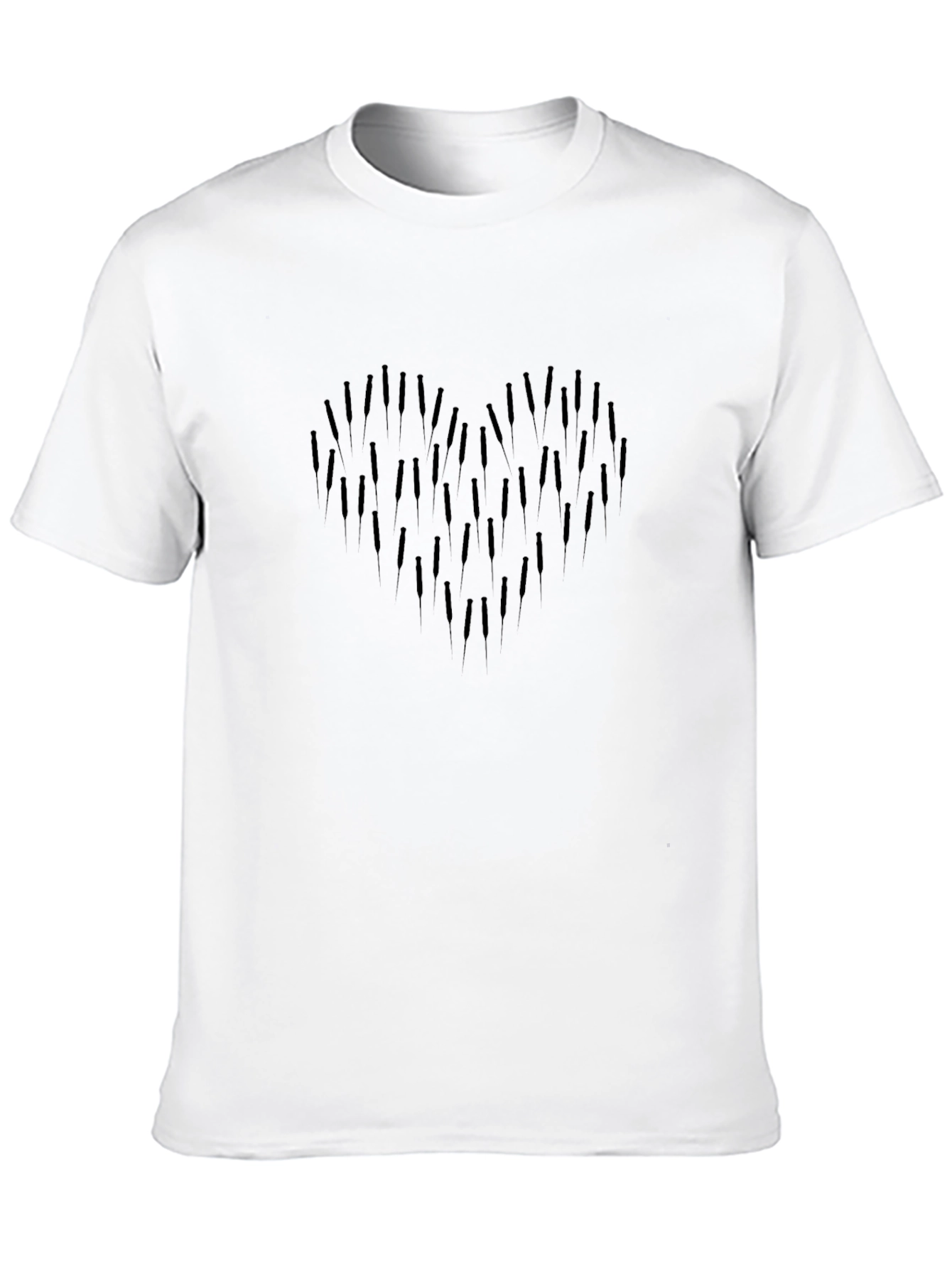 Dark Heart Graphic Tee - Casual Comfort