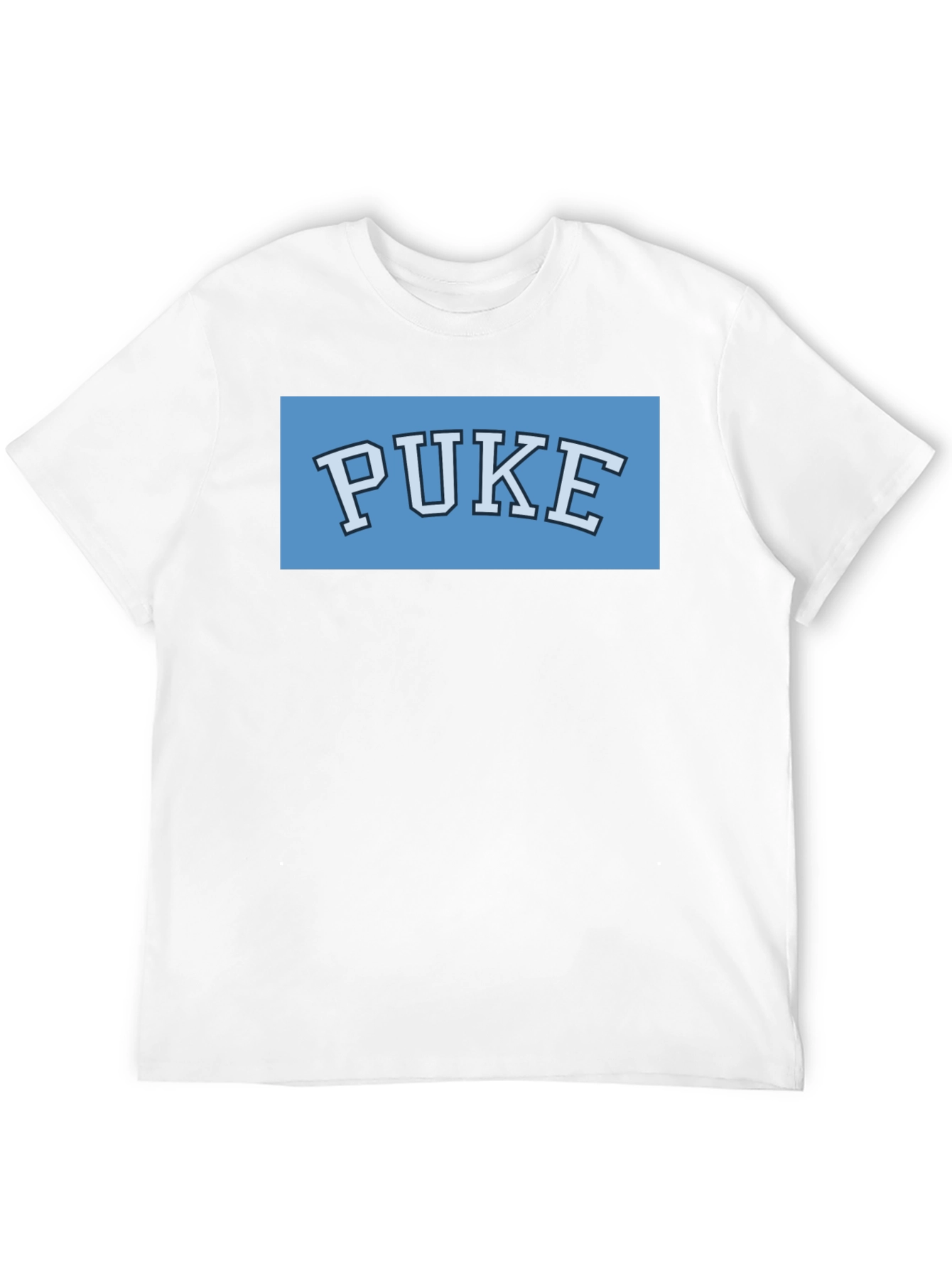 Puke College Parody T-Shirt - Novelty Tee