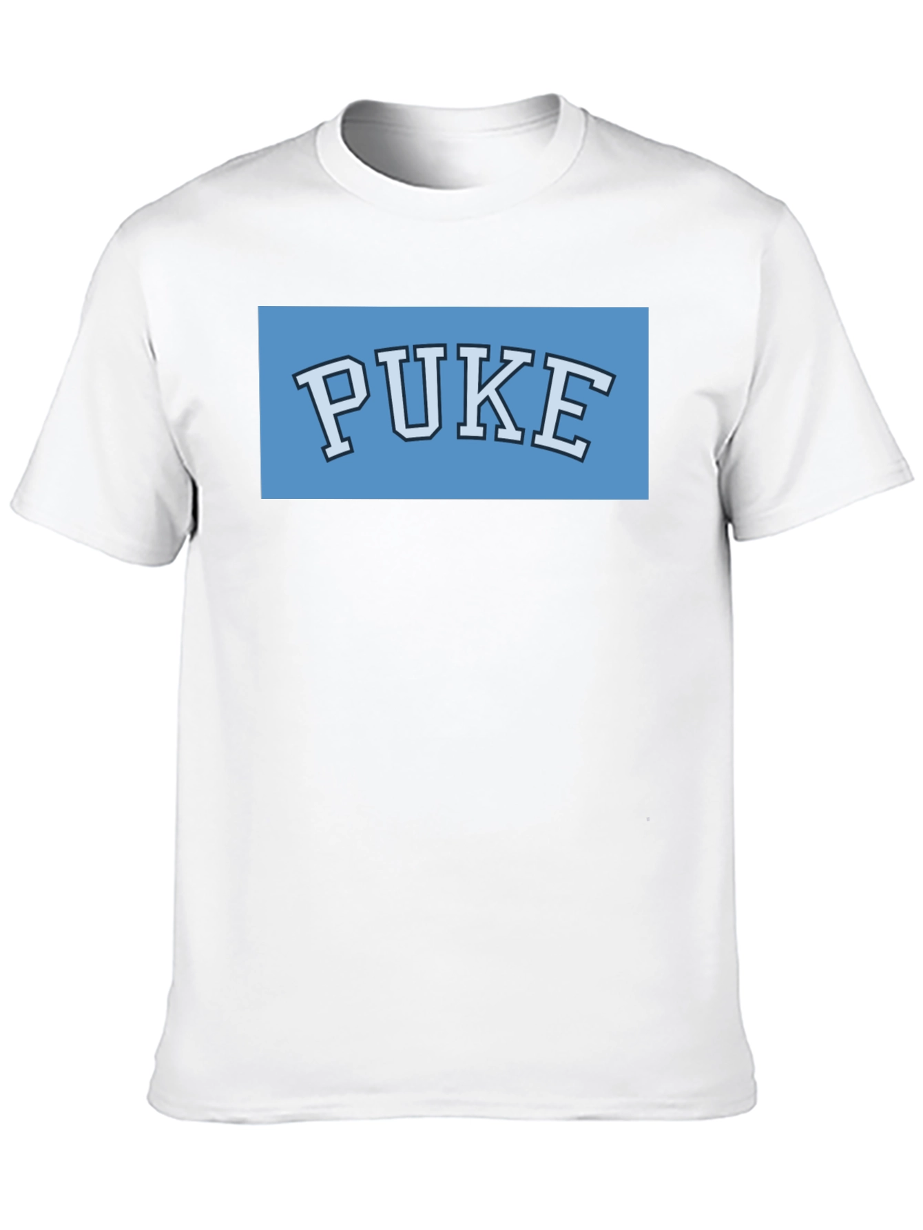 Puke College Parody T-Shirt - Novelty Tee