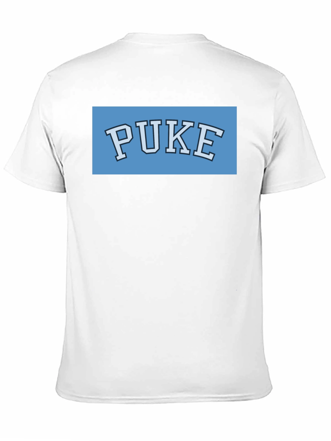 Puke College Parody T-Shirt - Novelty Tee