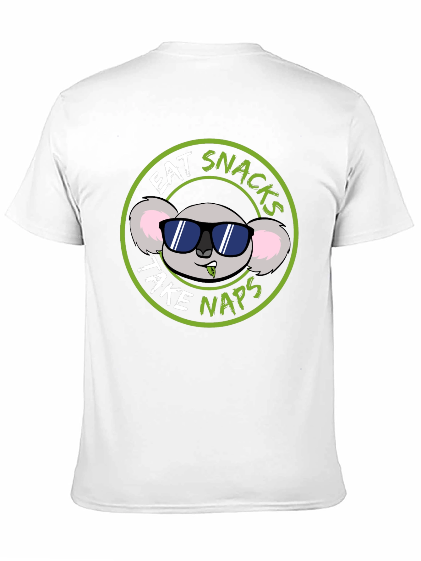 Eat Snacks Take Naps Koala Graphic T-Shirt