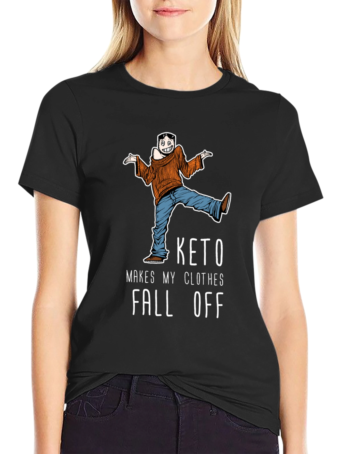 Keto Makes My Clothes Fall Off T-Shirt