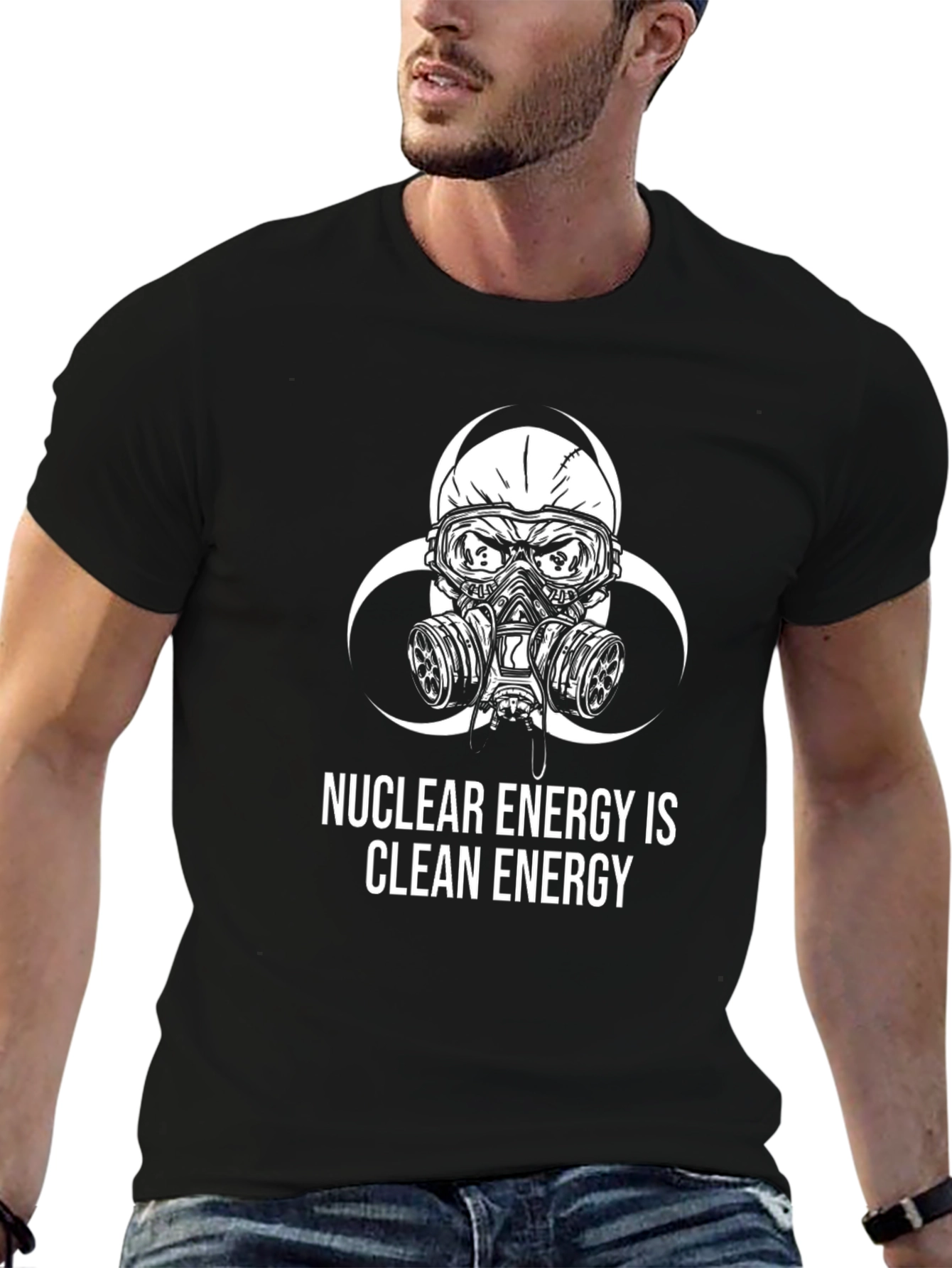 Nuclear Energy Clean Energy Graphic T-Shirt
