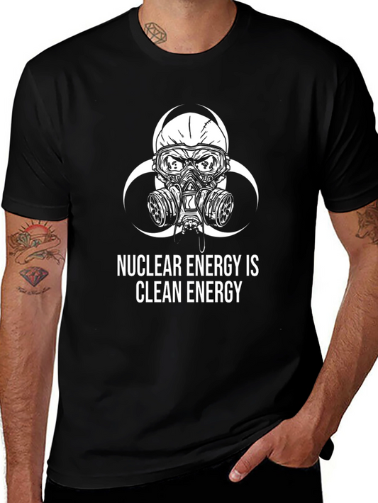 Nuclear Energy Clean Energy Graphic T-Shirt