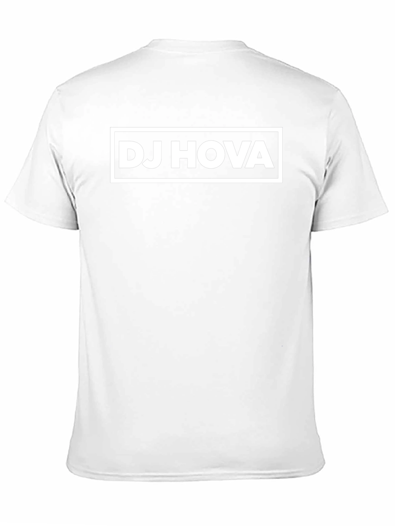 DJ HOVA Graphic T-Shirt - Classic Crew Neck