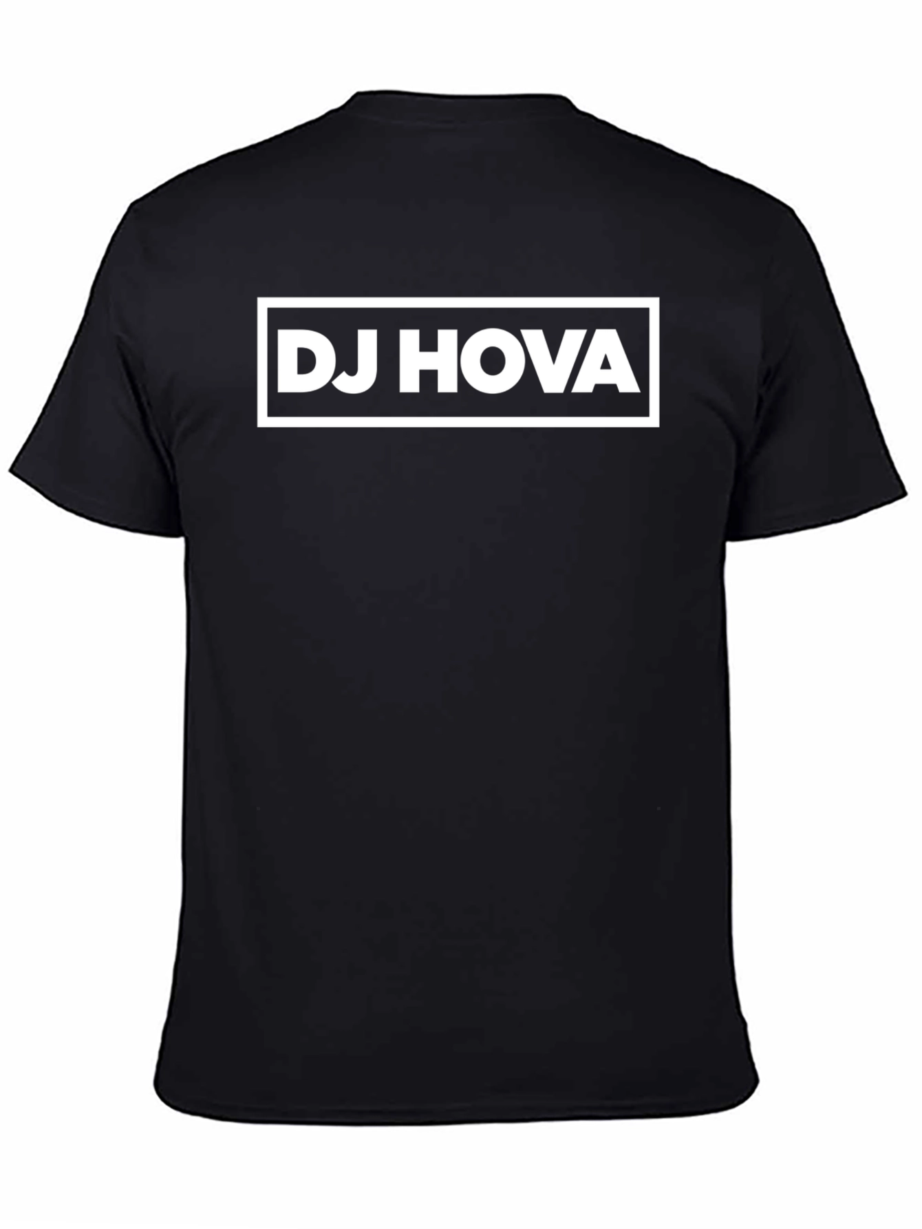 DJ HOVA Graphic T-Shirt - Classic Crew Neck