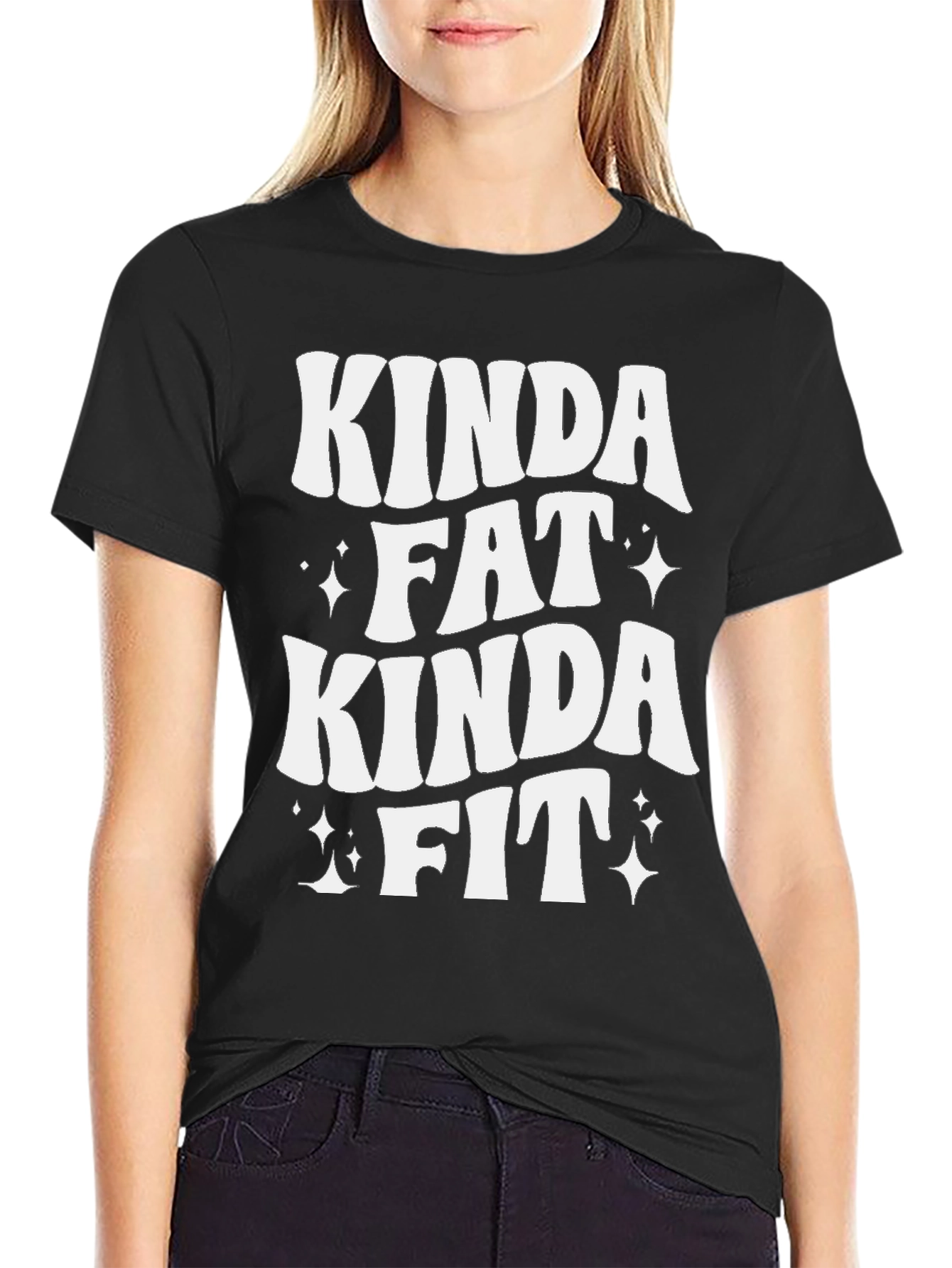 Kinda Fat Kinda Fit Graphic Tee - Unisex