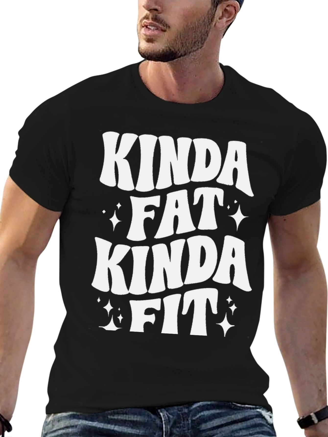 Kinda Fat Kinda Fit Graphic Tee - Unisex