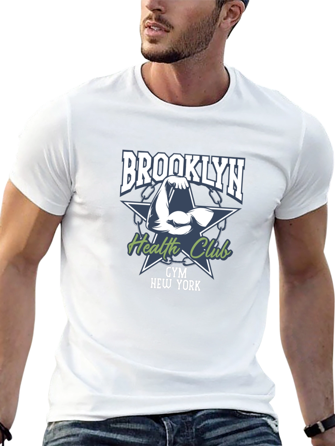 Brooklyn Health Club Gym T-Shirt - New York