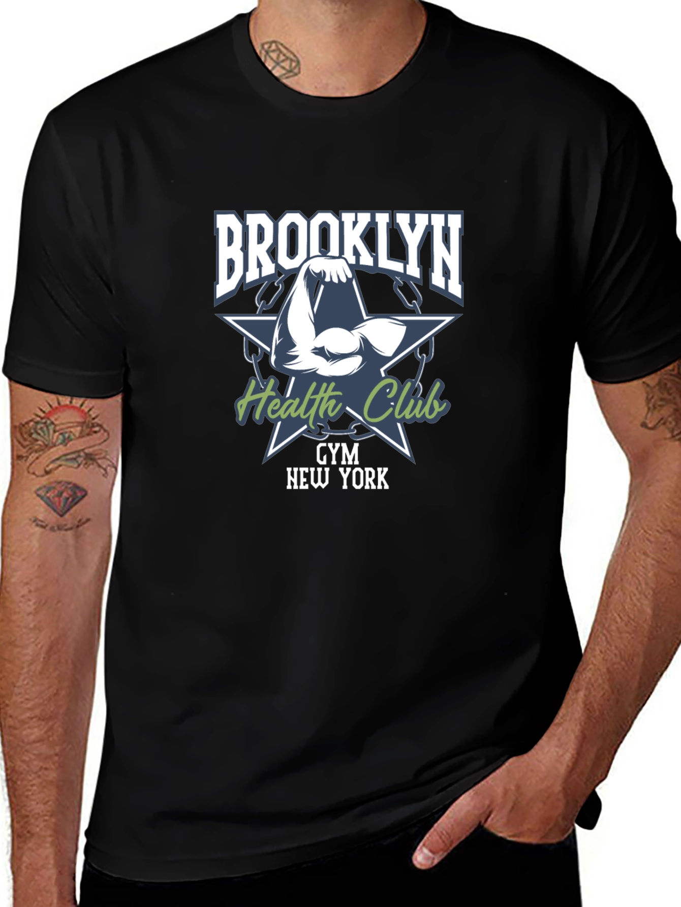 Brooklyn Health Club Gym T-Shirt - New York