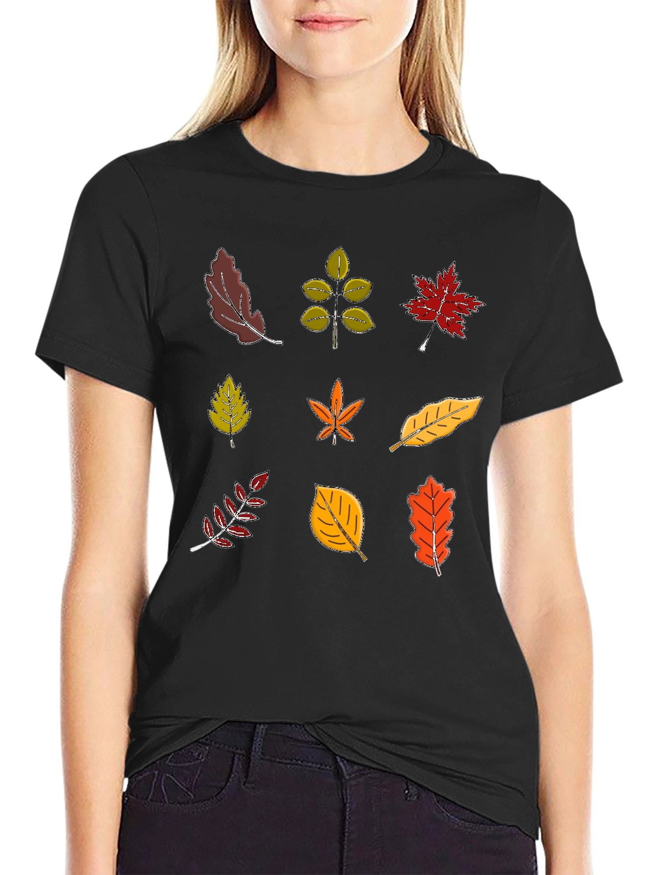 Autumn Leaves Graphic T-Shirt