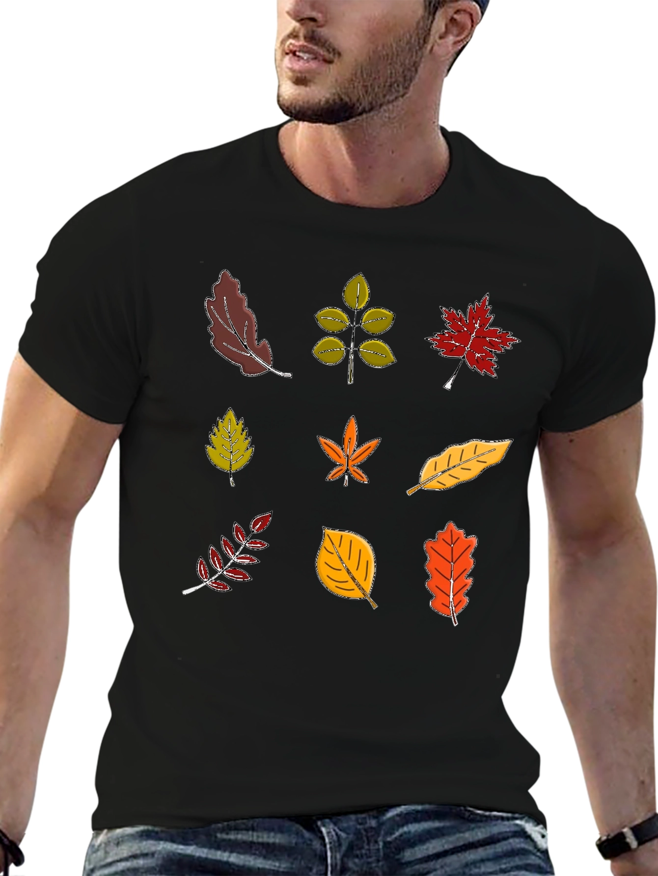 Autumn Leaves Graphic T-Shirt