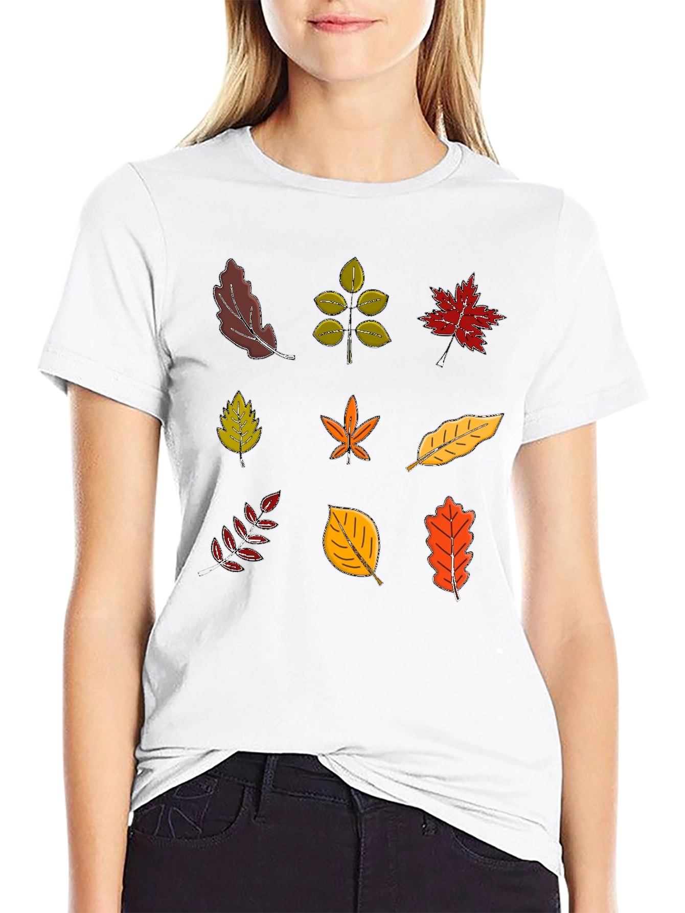 Autumn Leaves Graphic T-Shirt