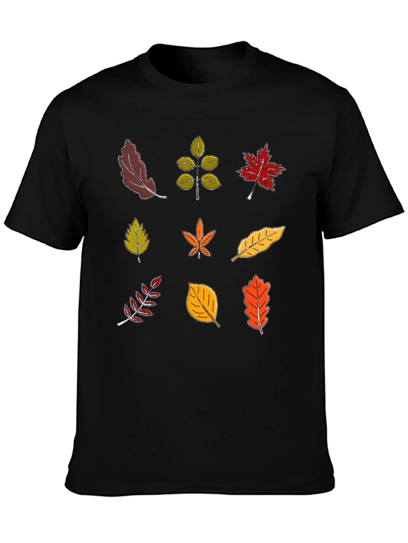 Autumn Leaves Graphic T-Shirt