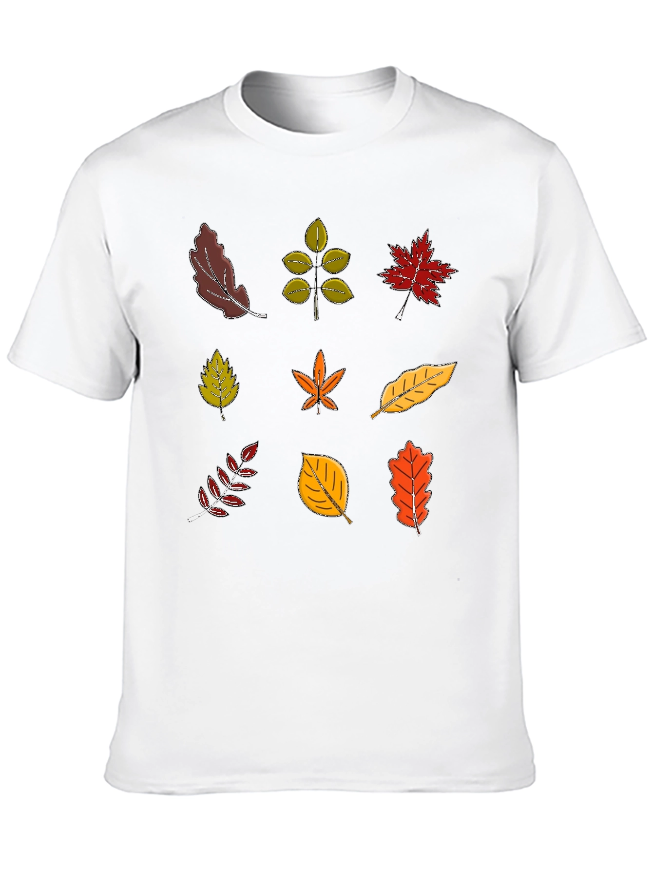 Autumn Leaves Graphic T-Shirt