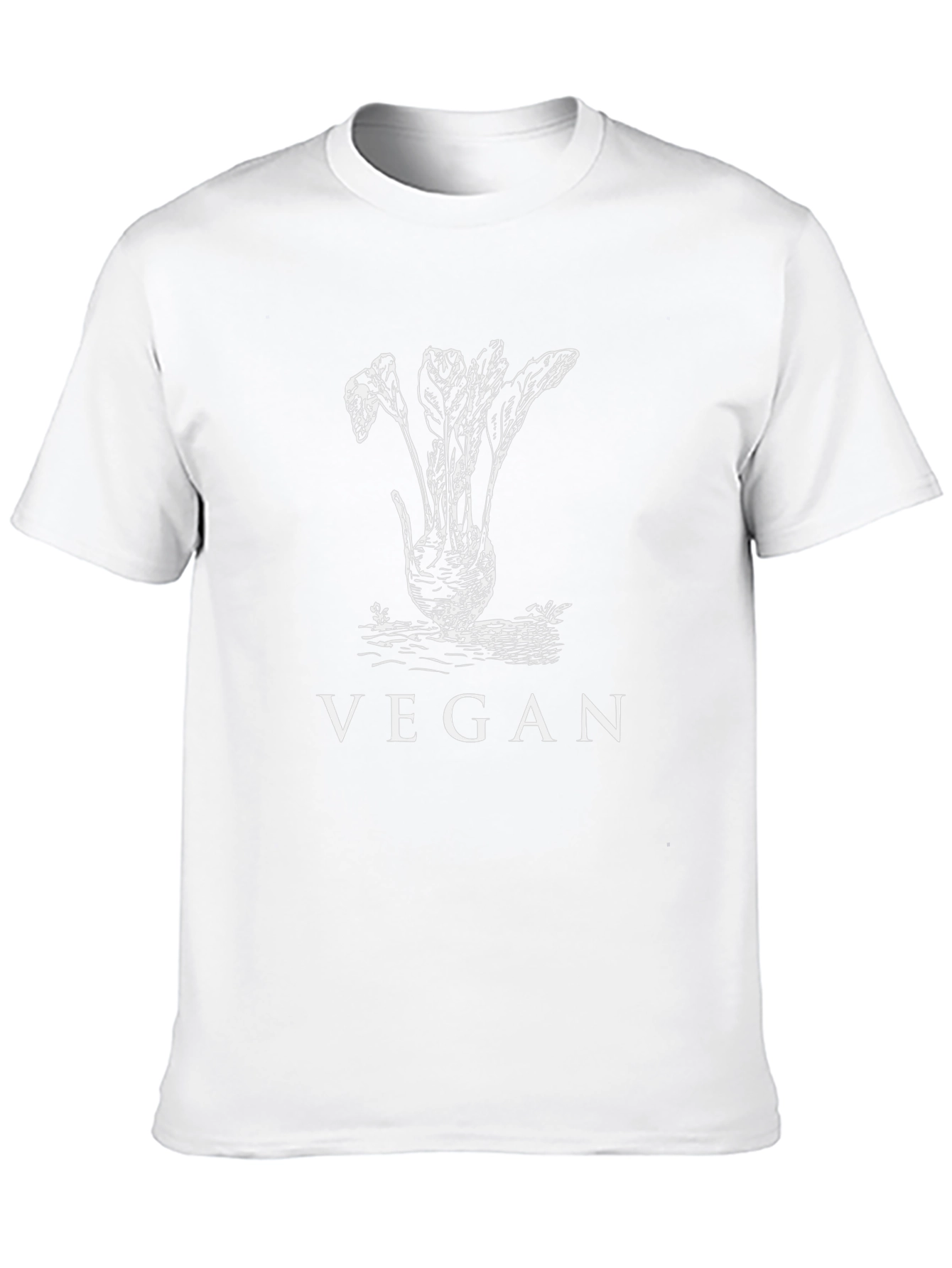 Vegan Beetroot Graphic Tee - Unisex Black T-Shirt