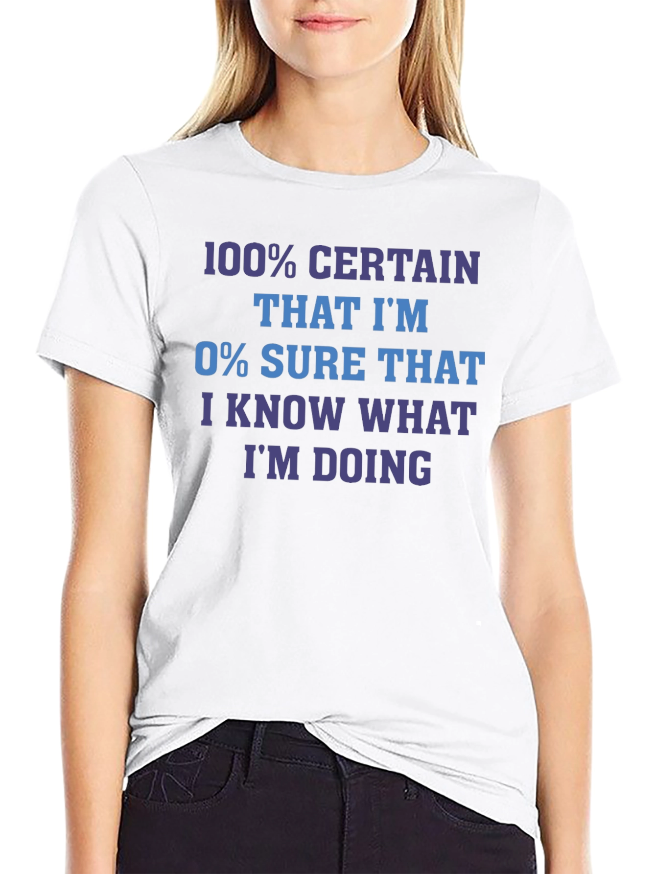 Funny Sarcastic T-Shirt - 100% Certain Joke Tee