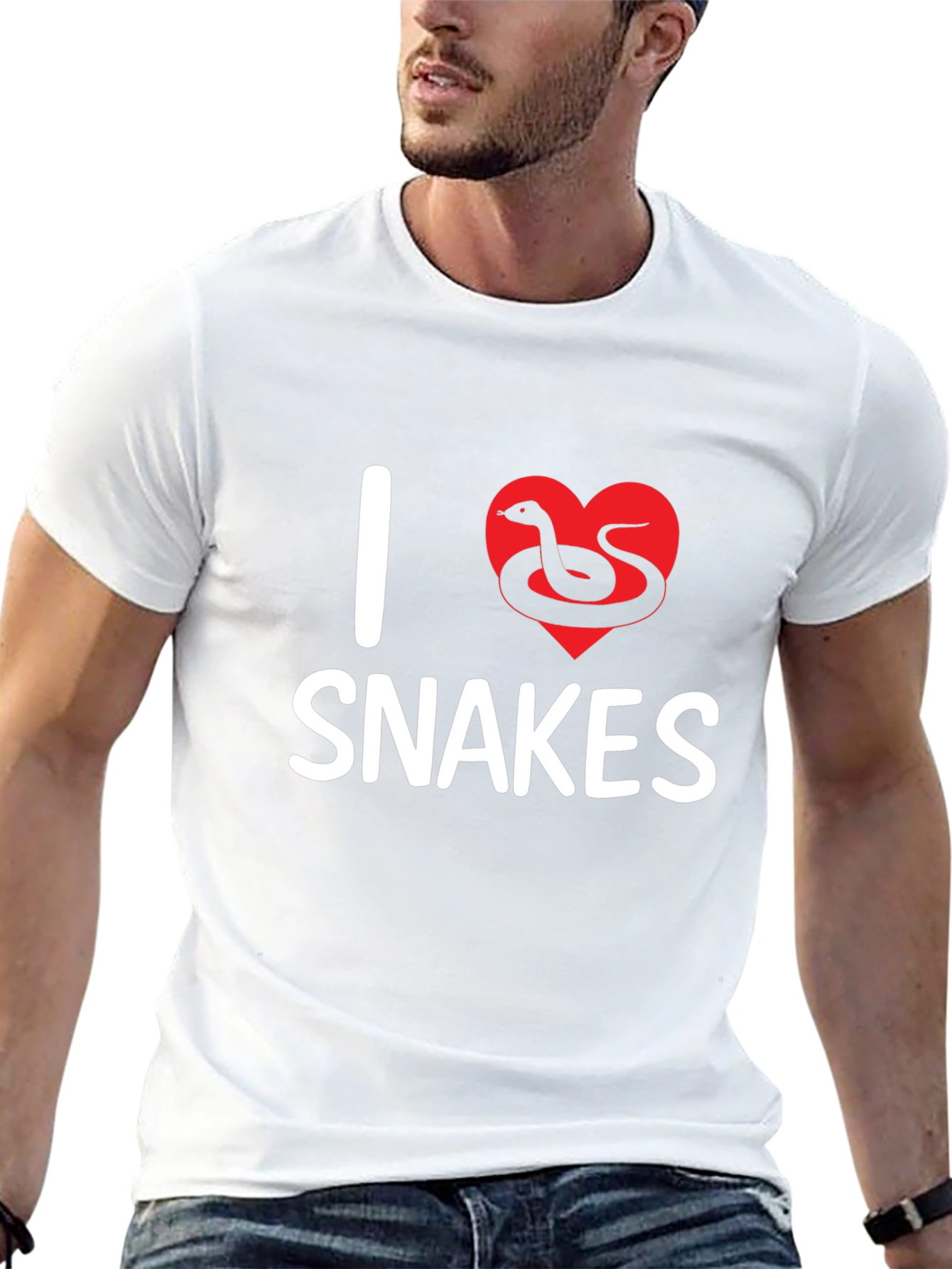 I Heart Snakes Graphic Tee
