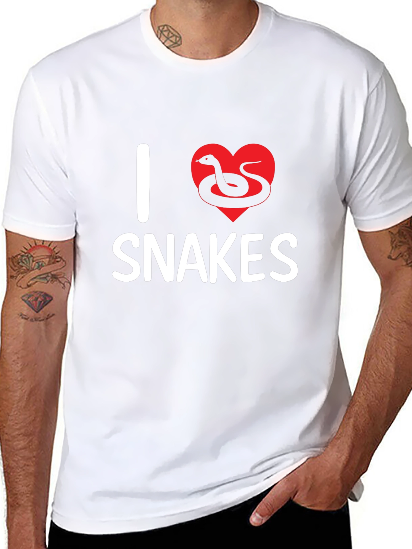 I Heart Snakes Graphic Tee