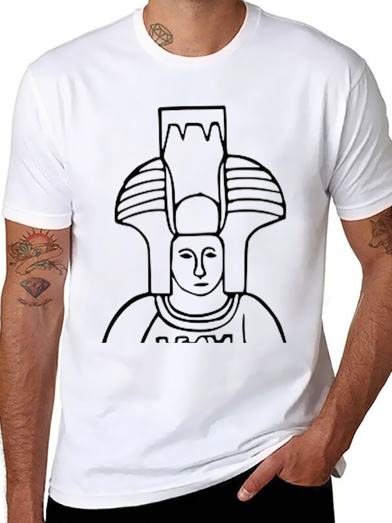 Egyptian Pharaoh Graphic T-Shirt