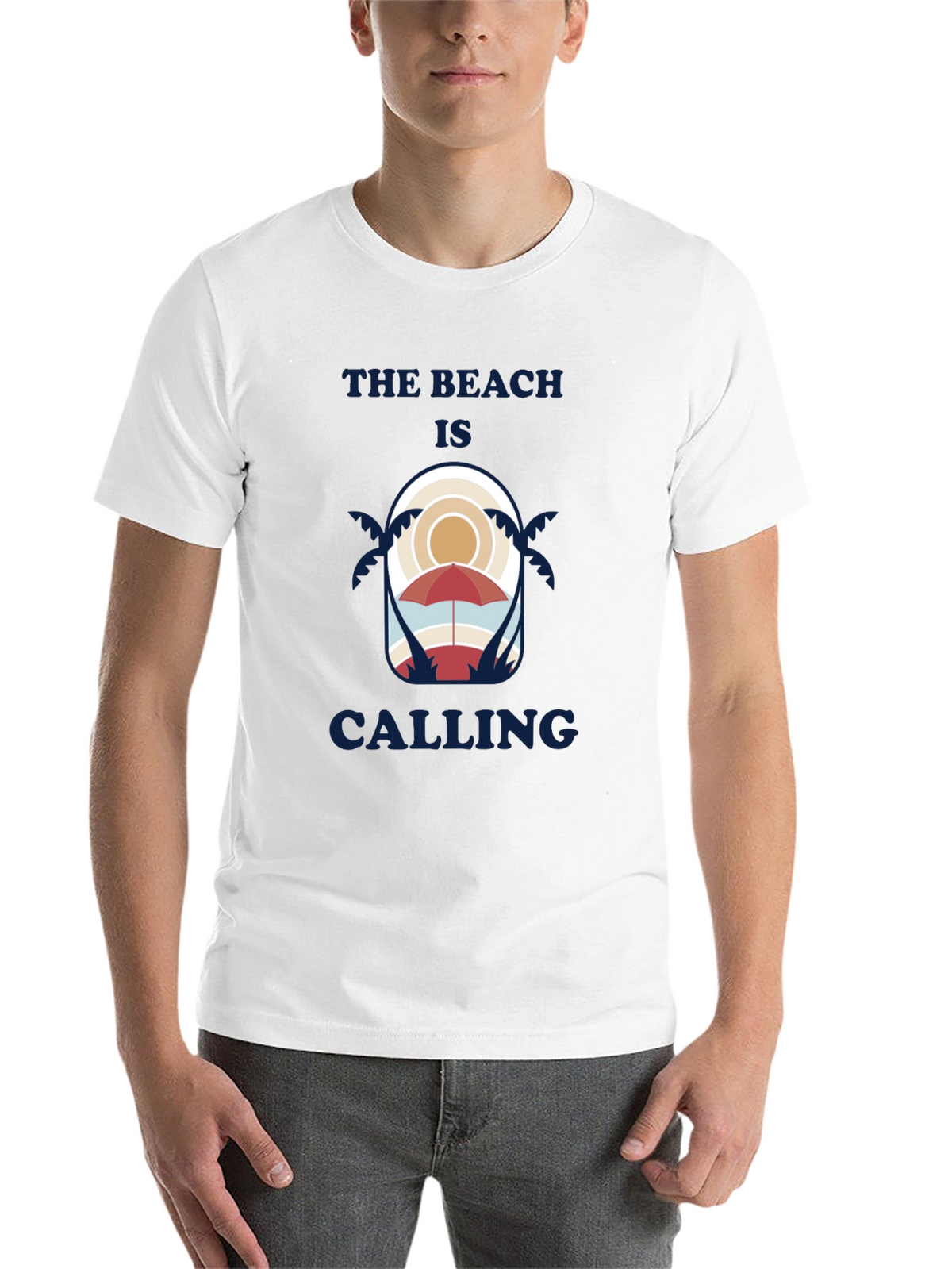 The Beach Is Calling T-Shirt
