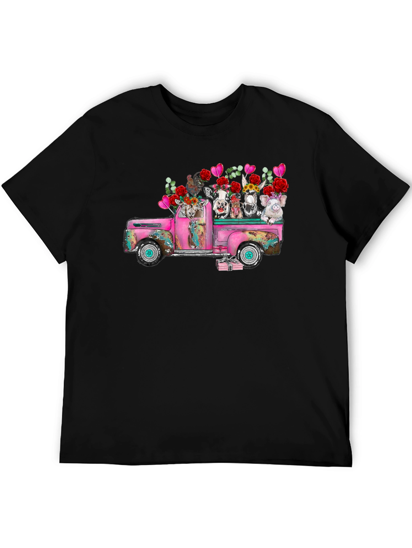 Farm Animal Truck Graphic Tee