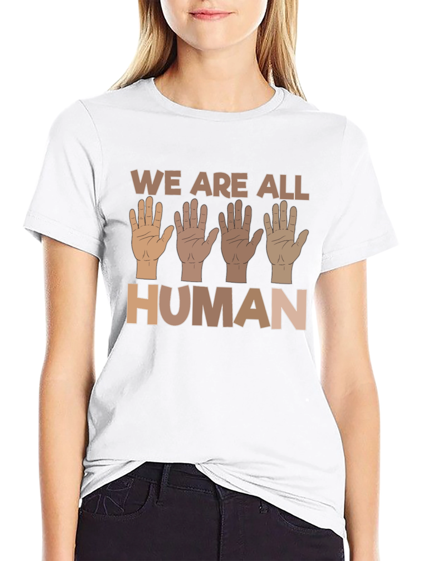 We Are All Human Equality T-Shirt