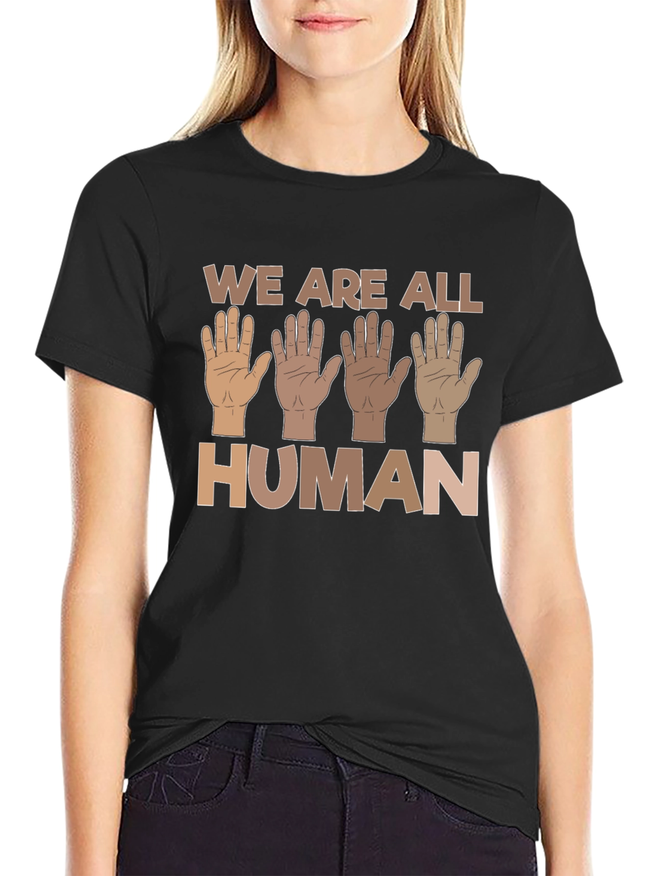 We Are All Human Equality T-Shirt