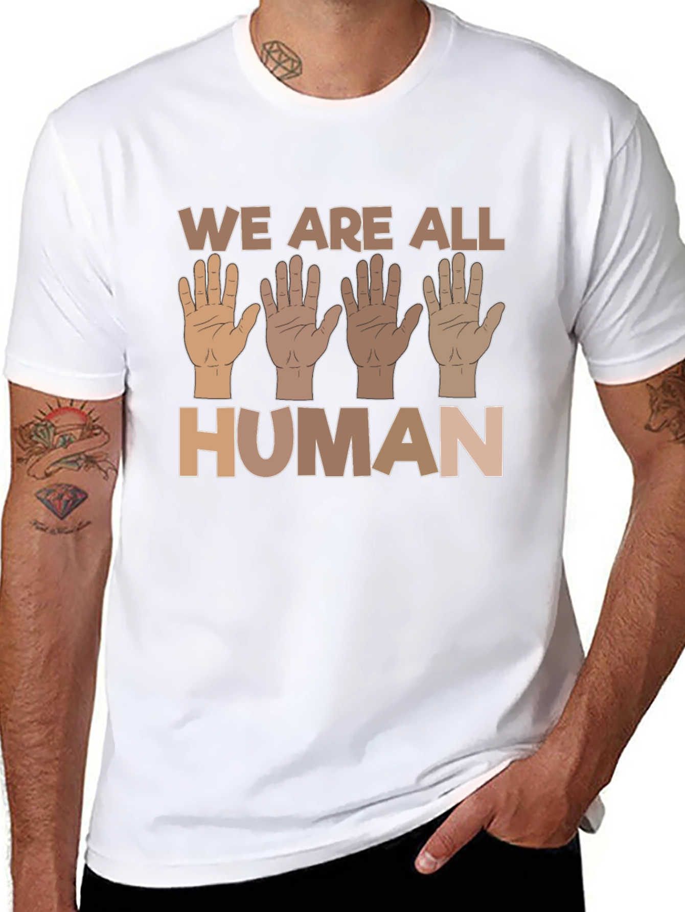 We Are All Human Equality T-Shirt