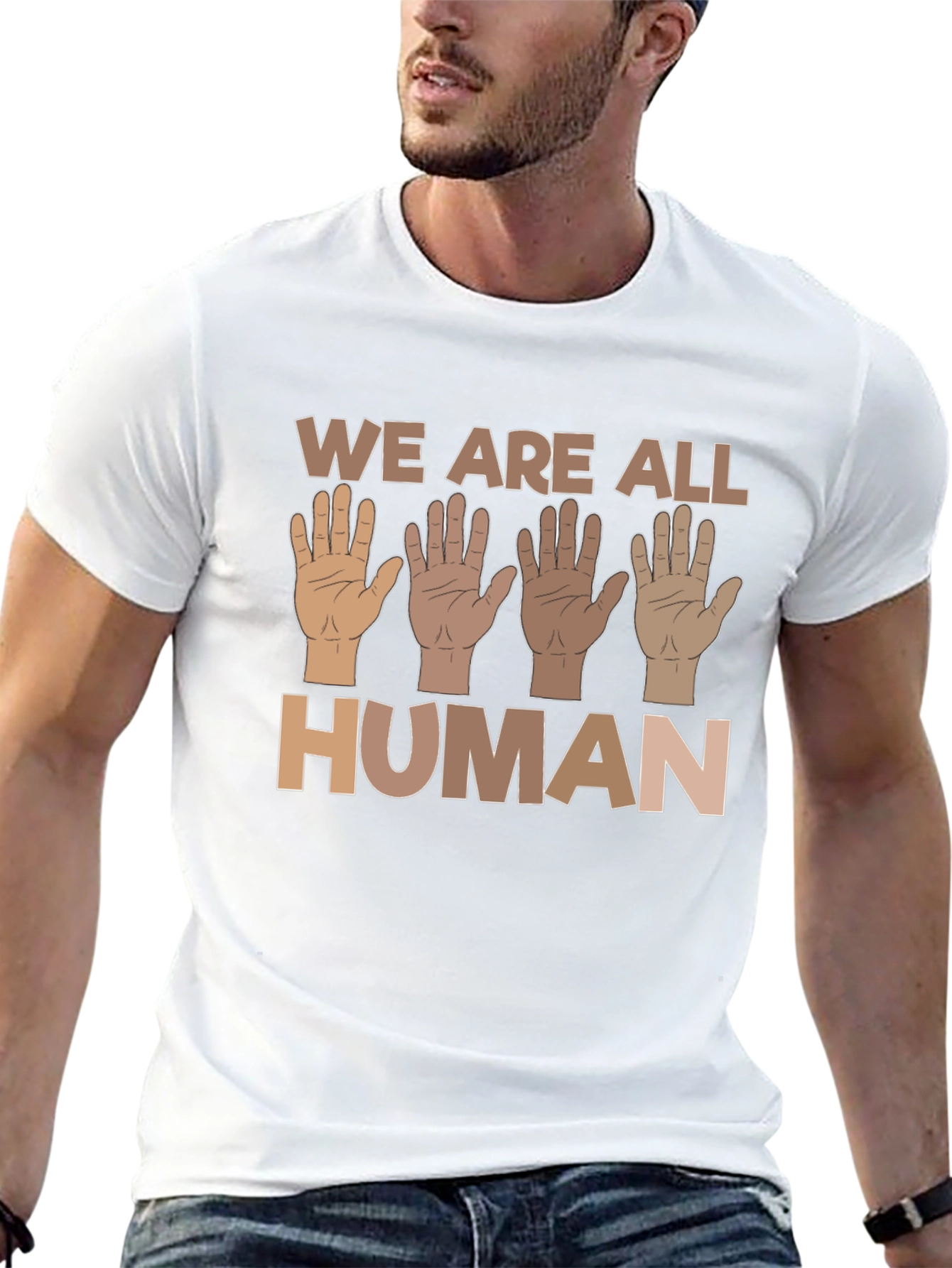 We Are All Human Equality T-Shirt