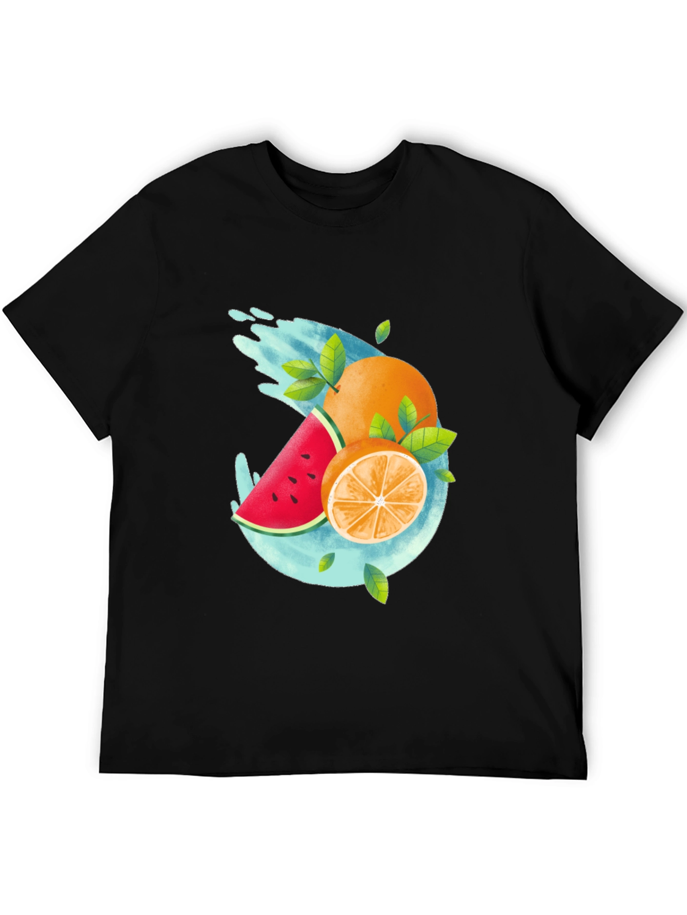 Fresh Fruit Graphic T-Shirt - Summer Style