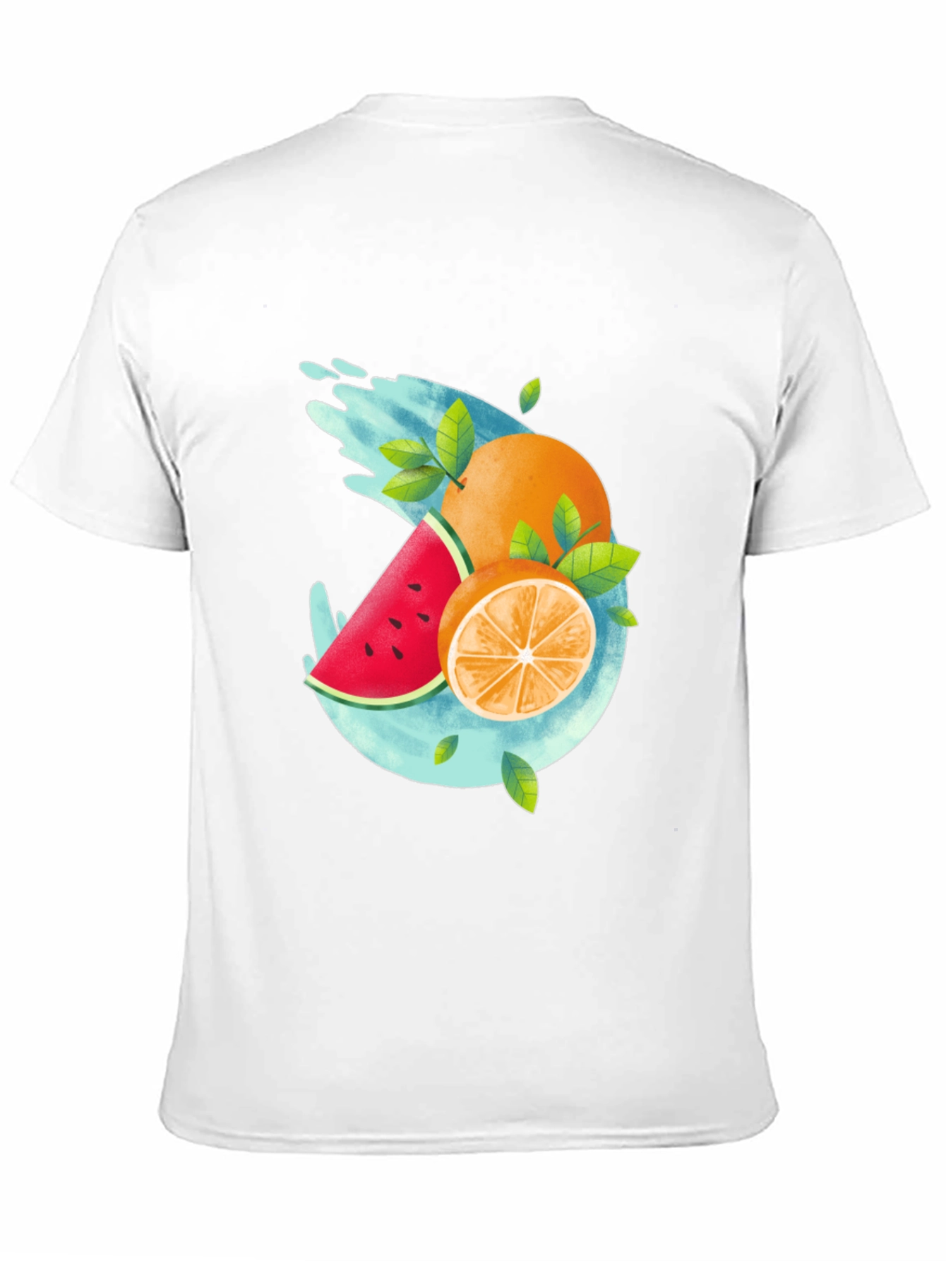 Fresh Fruit Graphic T-Shirt - Summer Style