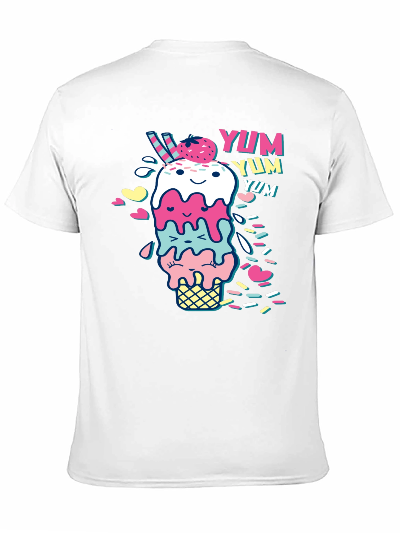Yum! Ice Cream Graphic Tee - Unisex