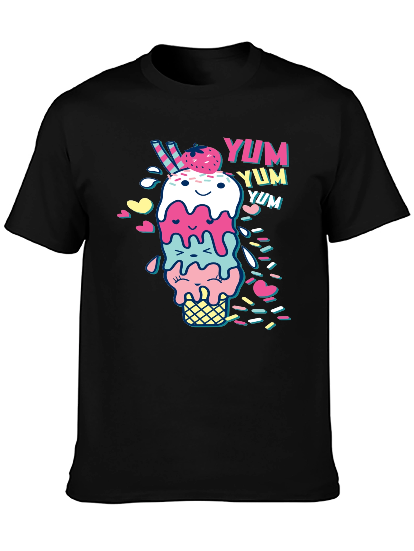 Yum! Ice Cream Graphic Tee - Unisex
