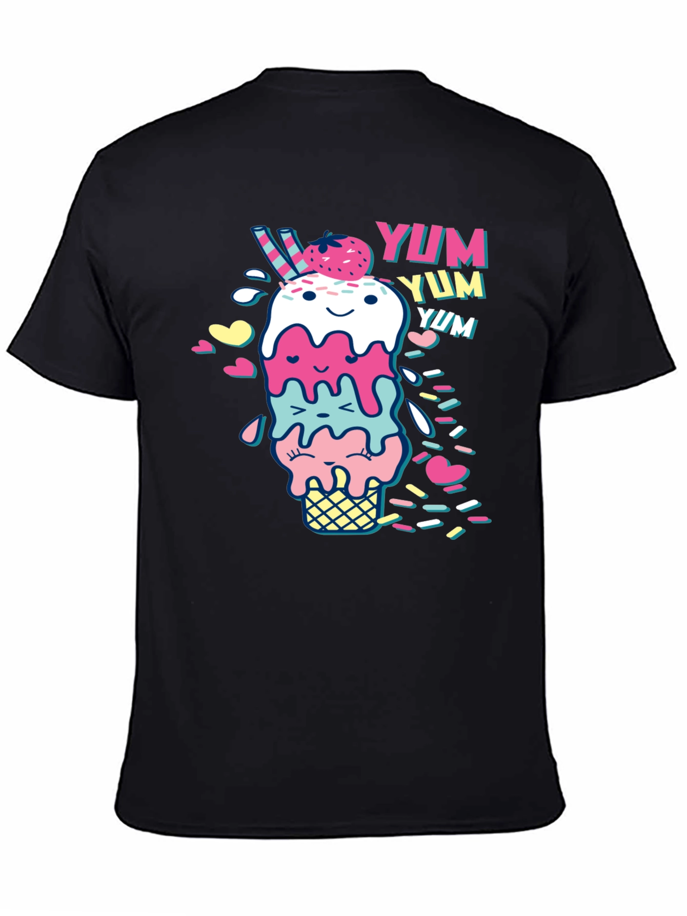 Yum! Ice Cream Graphic Tee - Unisex