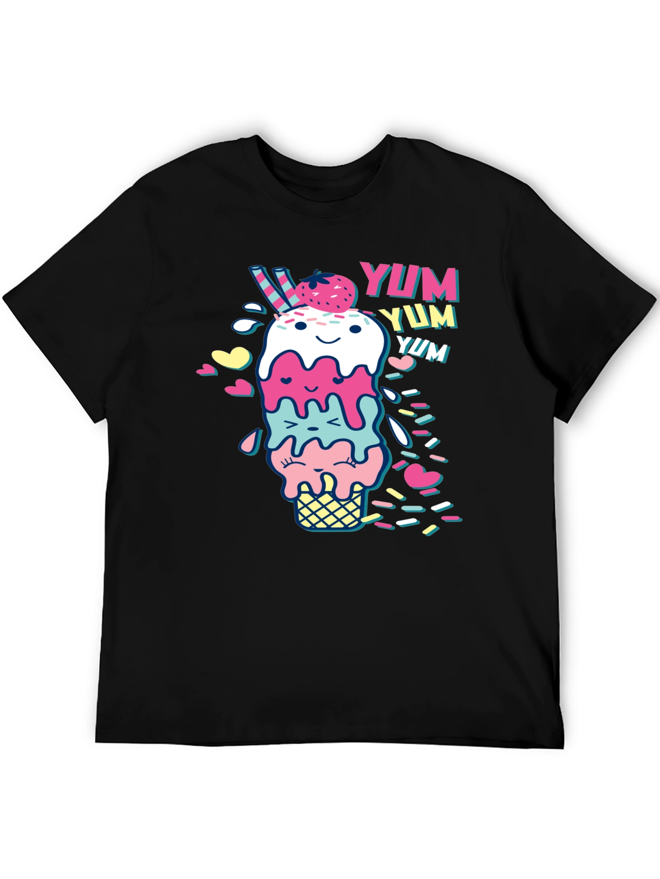Yum! Ice Cream Graphic Tee - Unisex