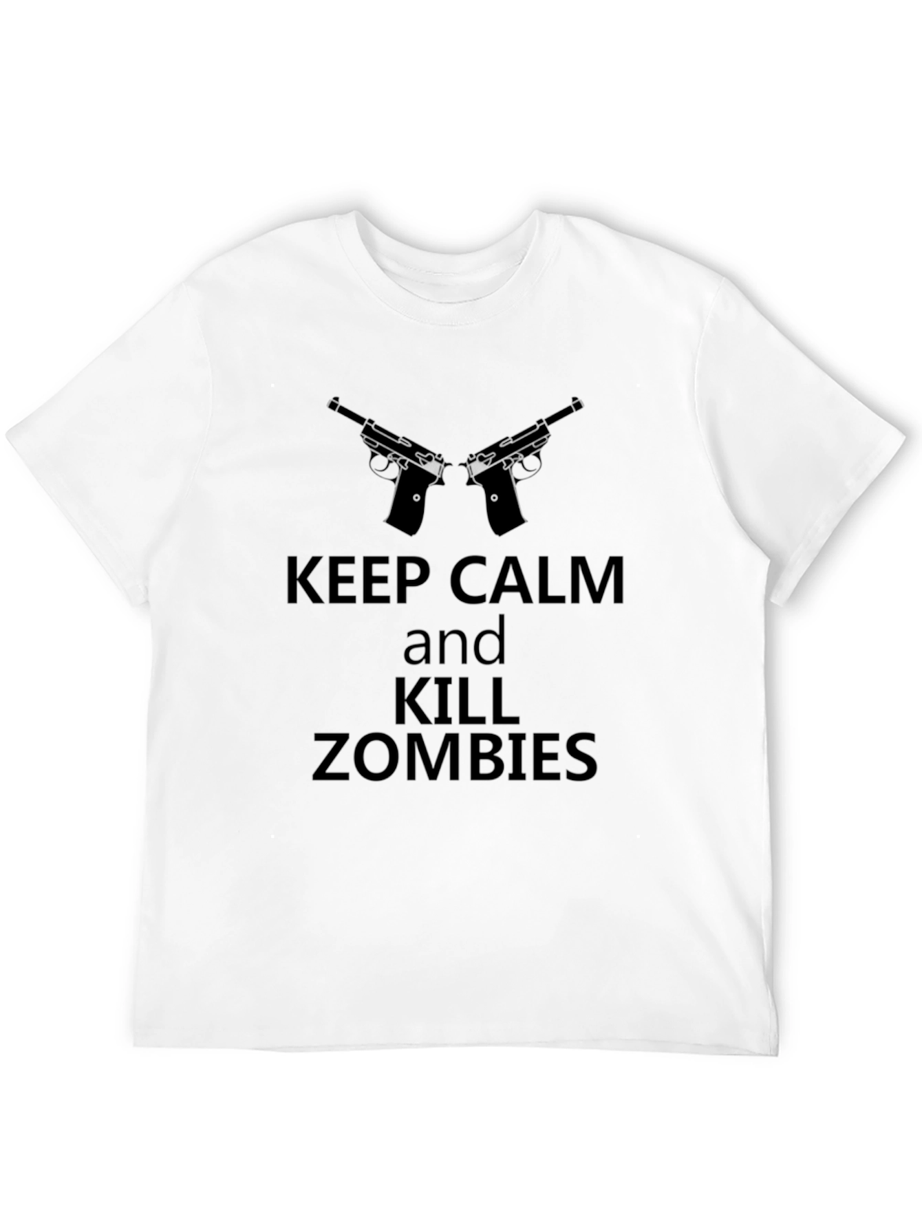 Keep Calm and Kill Zombies Graphic Tee