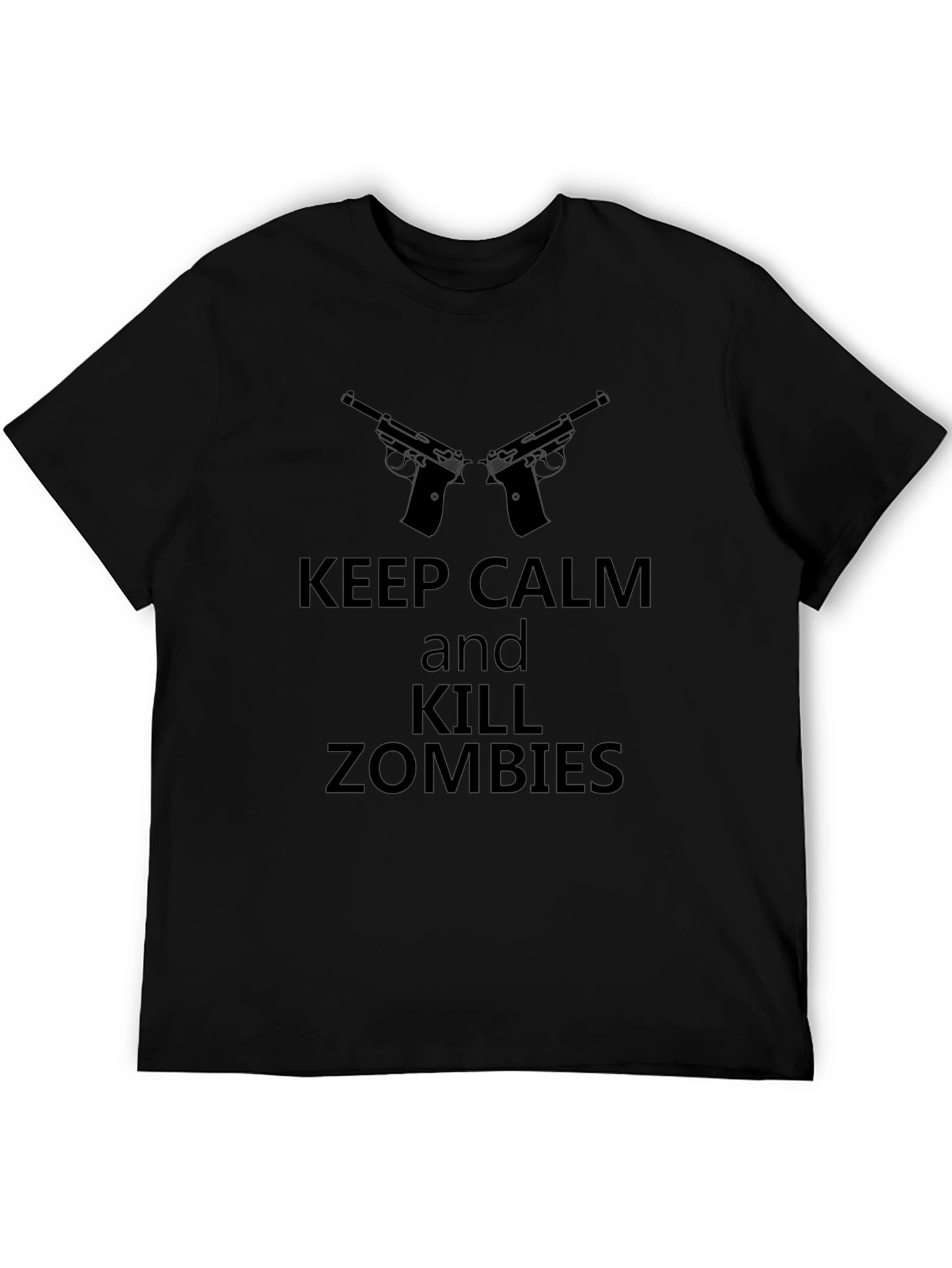 Keep Calm and Kill Zombies Graphic Tee