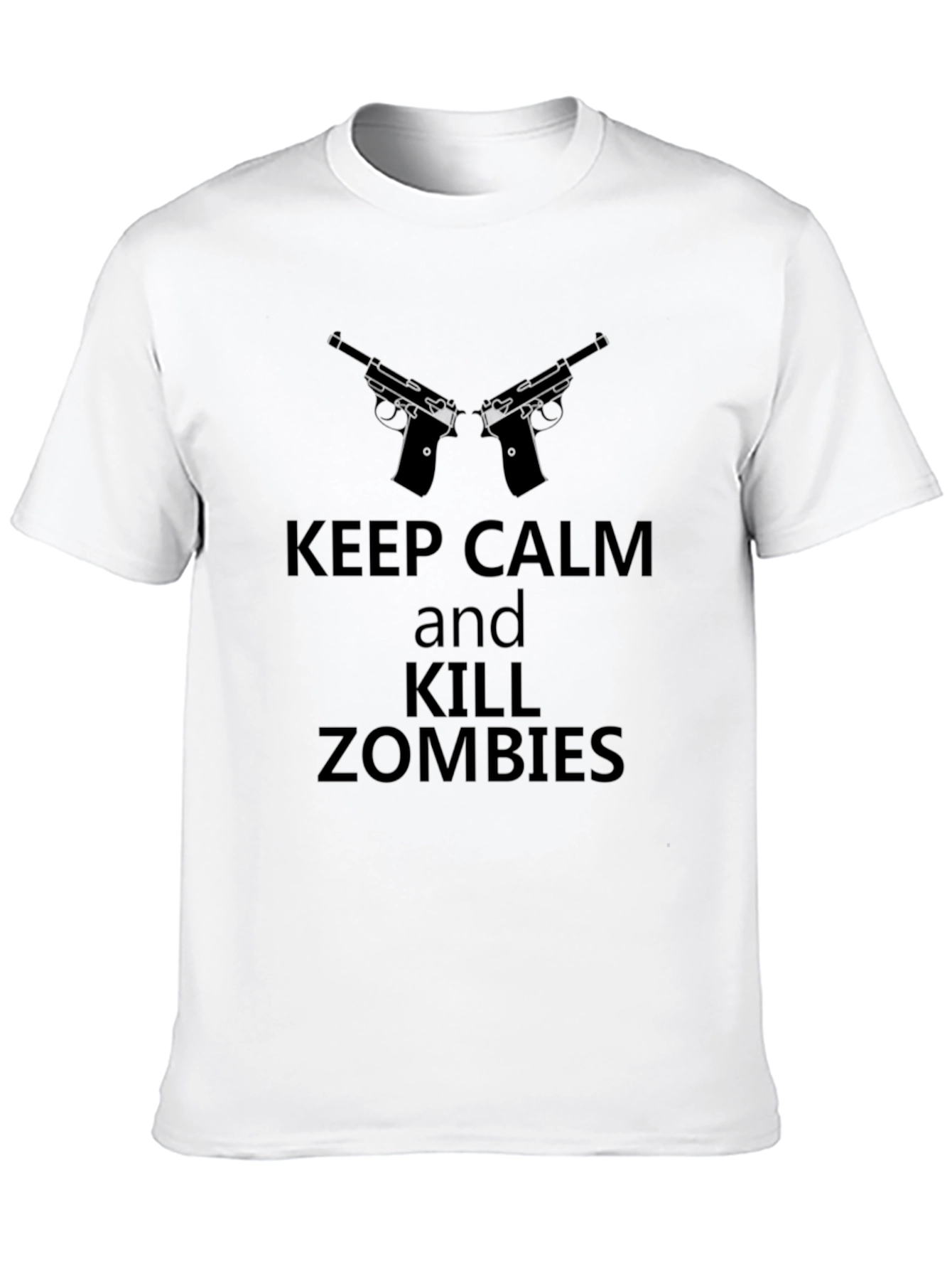 Keep Calm and Kill Zombies Graphic Tee