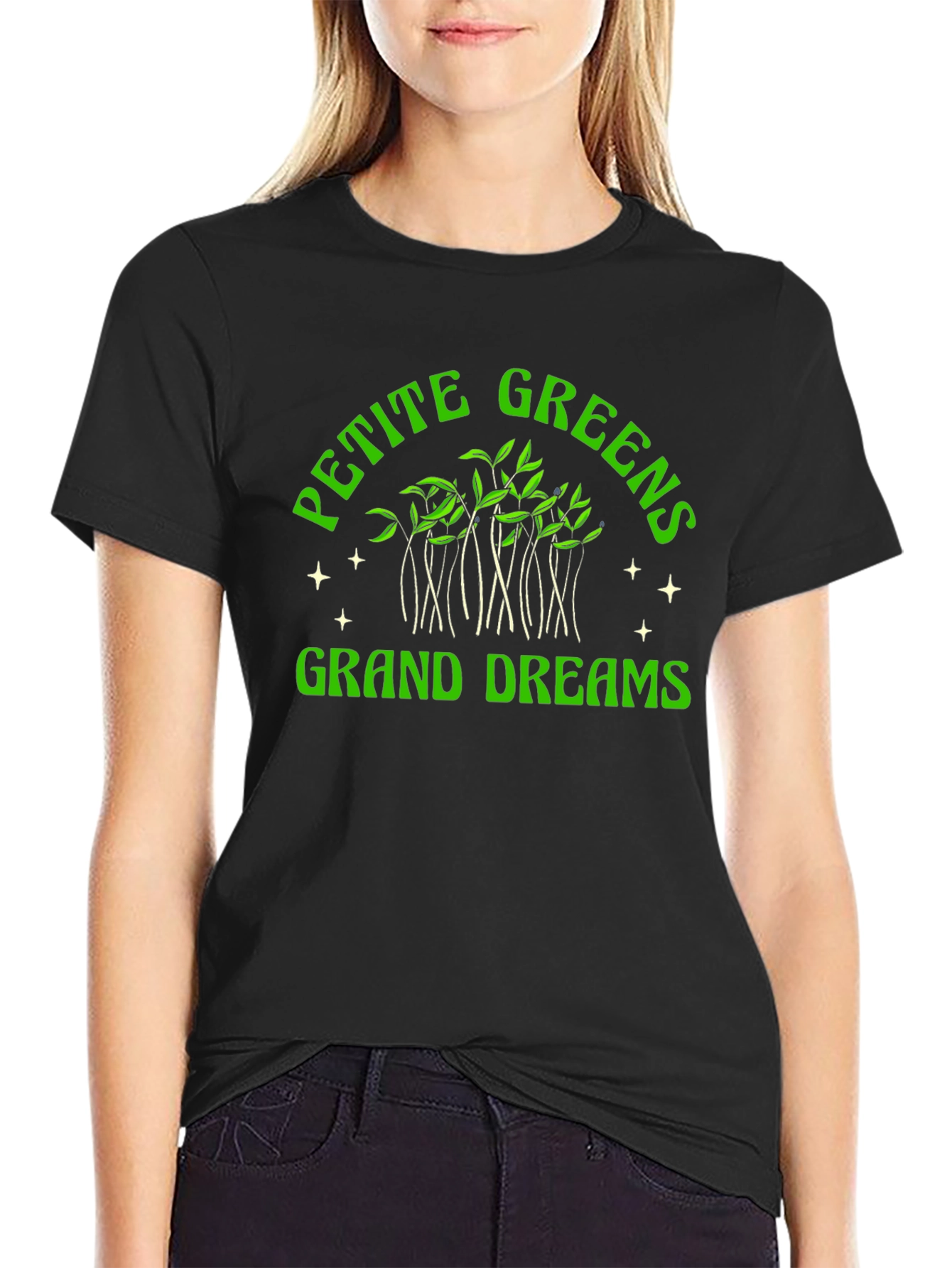 Petite Greens Grand Dreams Graphic Tee