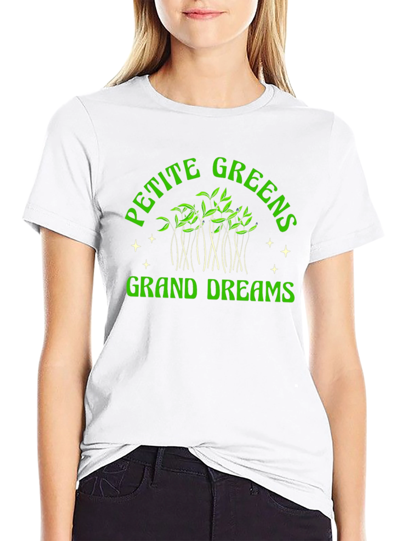 Petite Greens Grand Dreams Graphic Tee