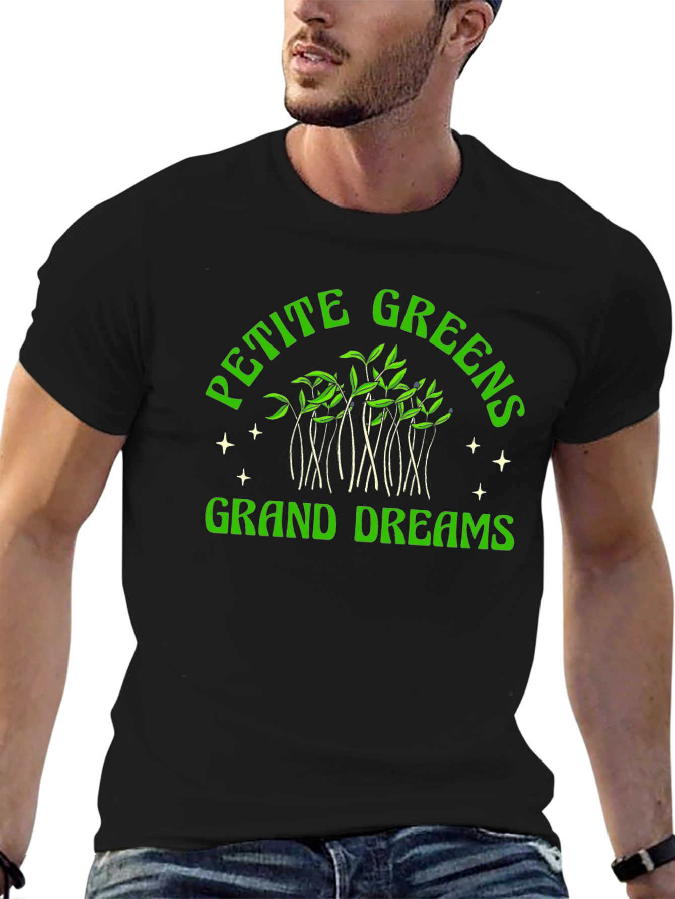 Petite Greens Grand Dreams Graphic Tee